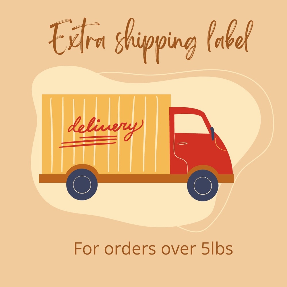Extra shipping label